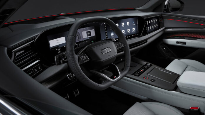 audi sq9 wnętrze